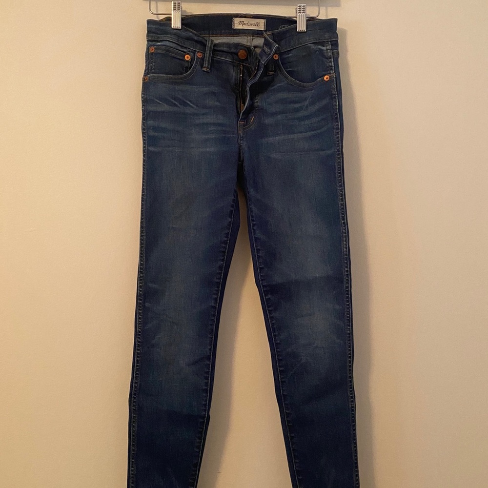 Madewell high rise skinny jean